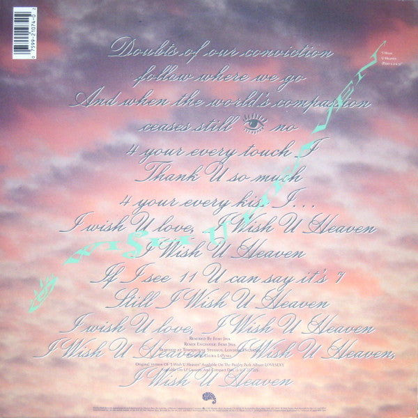 Release: I Wish U Heaven-Vinyl-US-1988-9 21074-0, 0-21074-1226767