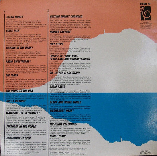 Release: 10 Bloody Marys & 10 How's Your Fathers?-Vinyl-UK-1984-FIEND 27-2755826