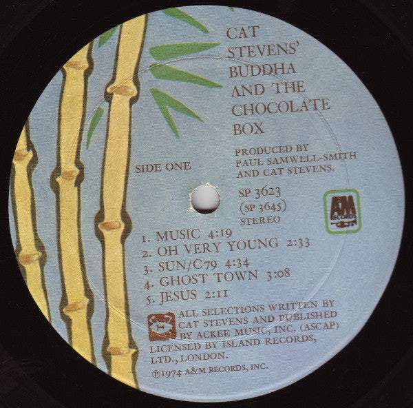 Master Release: Buddha And The Chocolate Box by Cat Stevens
