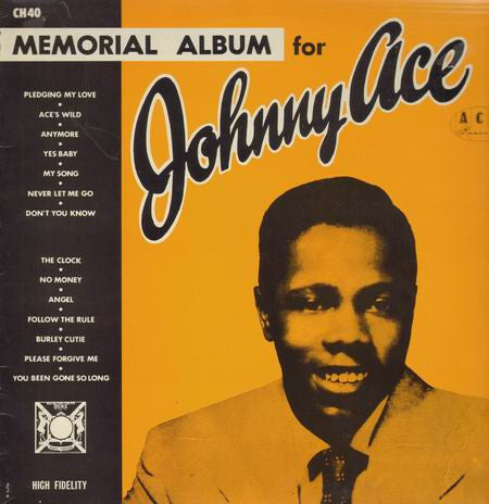 Release: Memorial Album For Johnny Ace-Vinyl-UK-None-CH 40-2531211