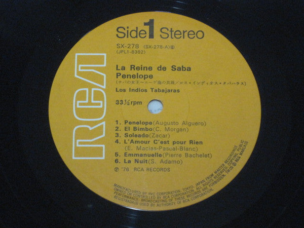 Master Release: La Reine De Saba  Penelope by Los Indios Tabajaras
