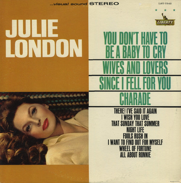 Release: You Don't Have To Be A Baby To Cry-Vinyl-US-1964-LST-7342-18179866