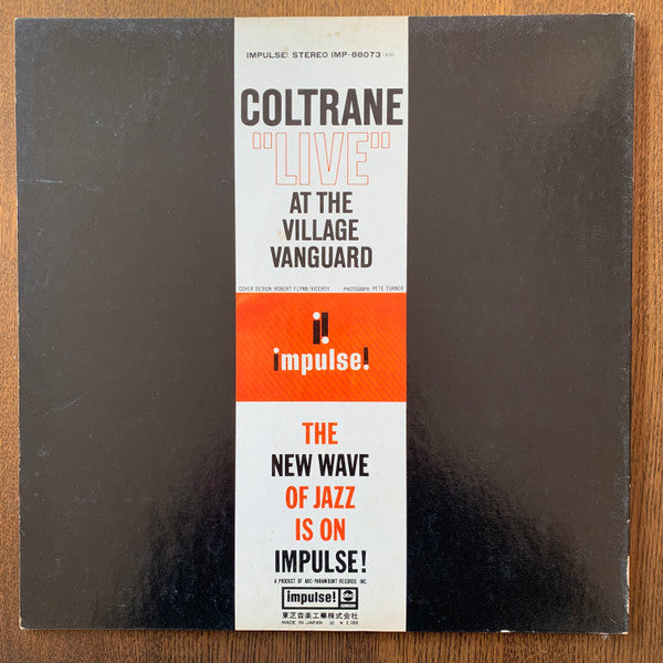 Release: "Live" At The Village Vanguard-Vinyl-Japan-1972-IMP-88073-21384328