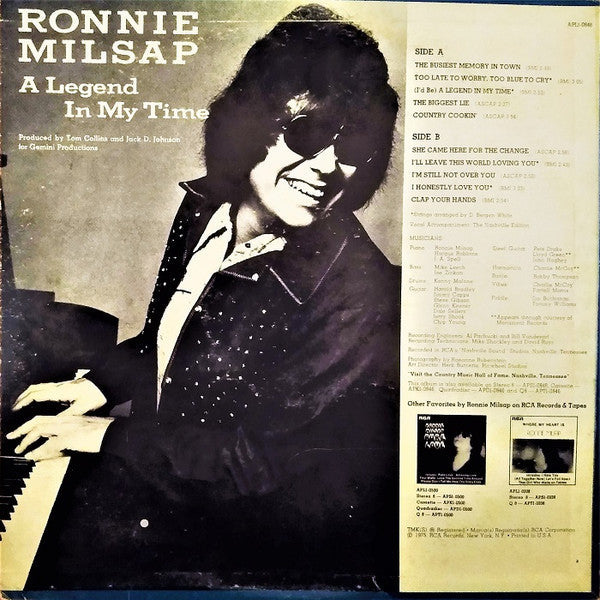 Release: A Legend In My Time-Vinyl-US-1975-APL1-0846-16408530