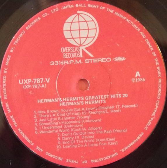 Herman's Hermits Greatest Hits 20