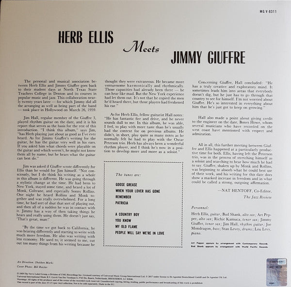 Herb Ellis Meets Jimmy Giuffre