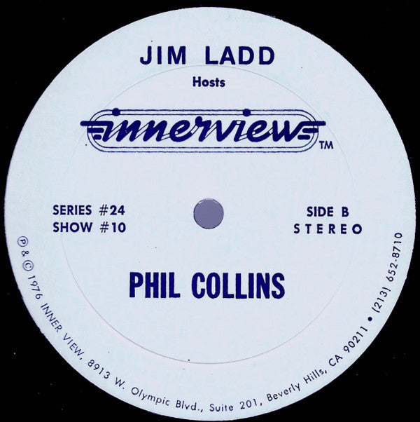 Jim Ladd Hosts Innerview: Phil Collins