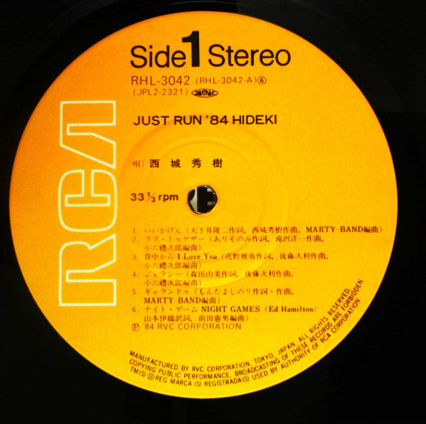 Just Run '84 Hideki