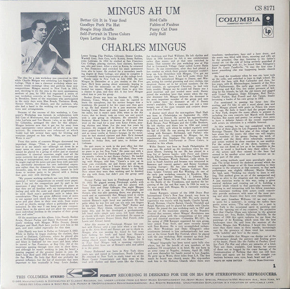 Mingus Ah Um