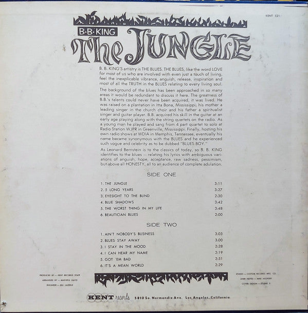 Release: The Jungle-Vinyl-US-None-KST 521-12020386