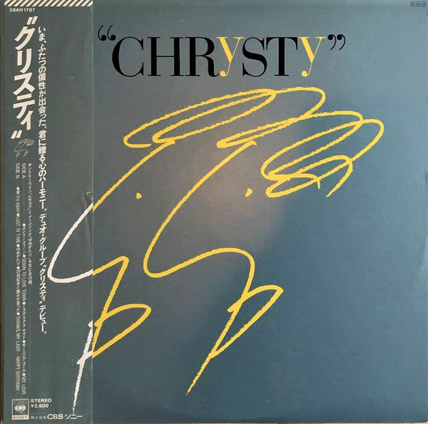Release: Chrysty-Vinyl-Japan-1984-28AH 1787-14164228