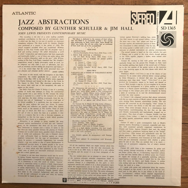 Jazz Abstractions