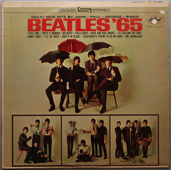 Release: Beatles '65-Vinyl-US-1969-ST 2228, ST-2228-10595055
