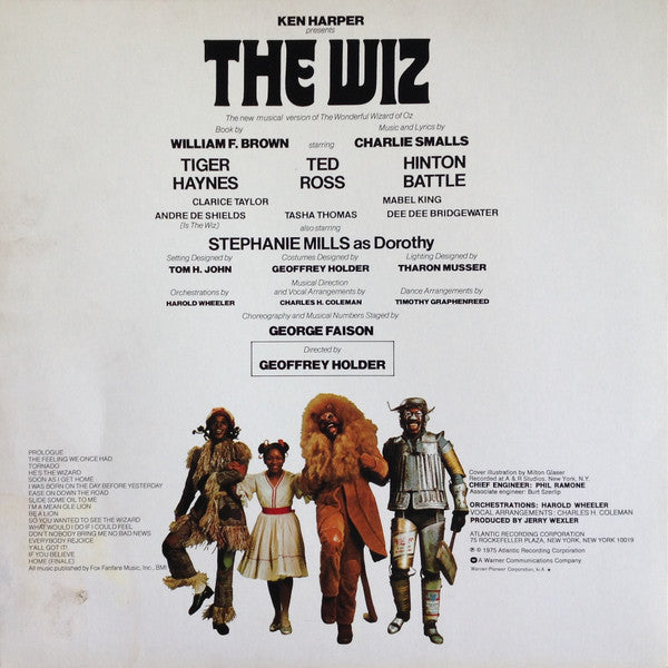 Release: The Wiz (The Super Soul Musical "Wonderful Wizard Of Oz")-Vinyl-Japan-1984-P-13025-15954667