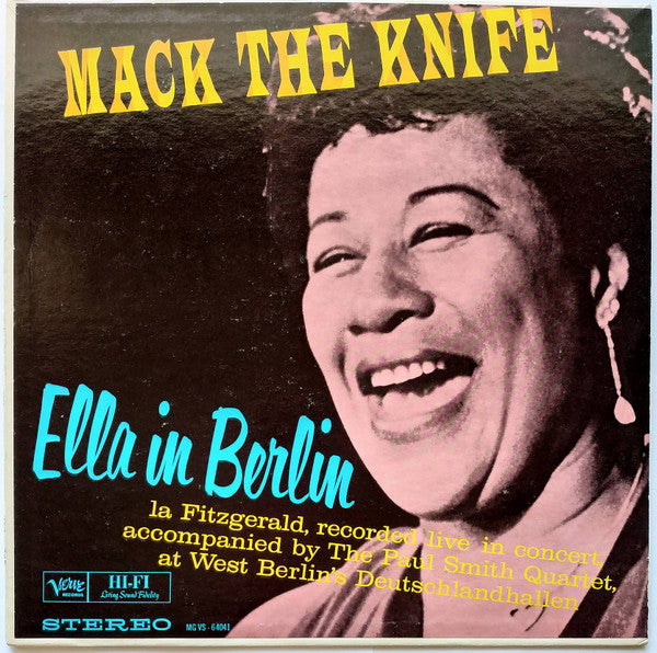 Release: Mack The Knife - Ella In Berlin-Vinyl-US-1960-MG VS-64041, MGVS 64041-31090127
