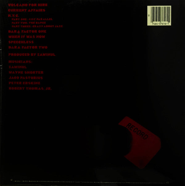 Release: Weather Report-Vinyl-US-1982-FC 37616, FC 37616-14225849