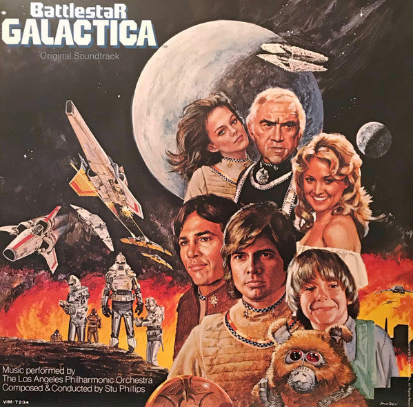 Release: Battlestar Galactica (Original Soundtrack)-Vinyl-Japan-1979-VIM-7234-12438141