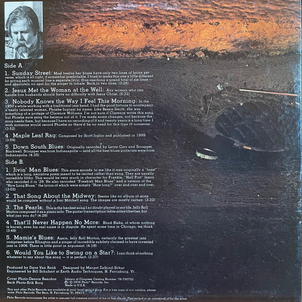 Master Release: Sunday Street by Dave Van Ronk