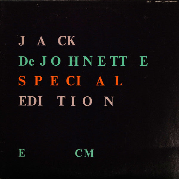 Release: Special Edition-Vinyl-Japan-1980-20MJ 9045-25224031