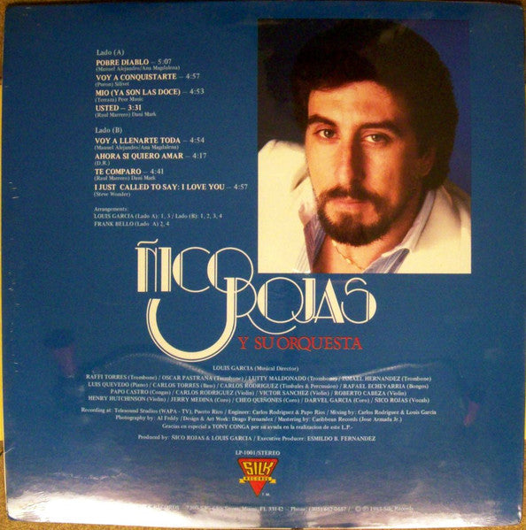 Release: Ñico Rojas Y Su Orquesta-Vinyl-US-1985-S-1001-11634740