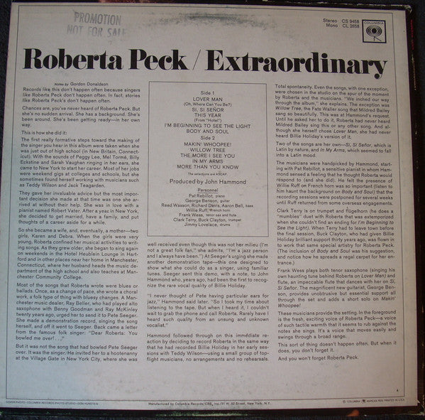 Release: Extraordinary-Vinyl-US-1967-CL 2658-13722307