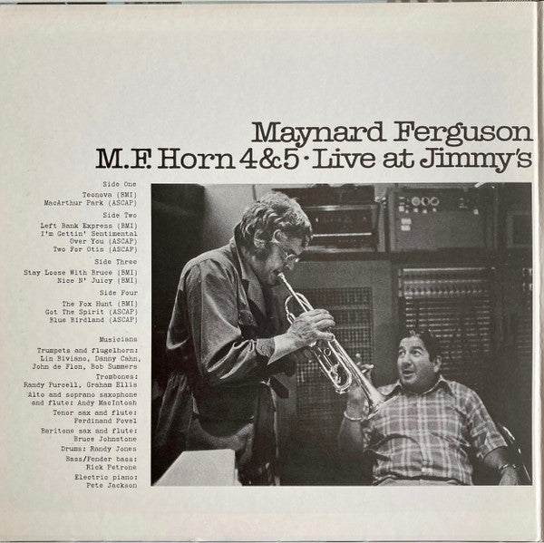 M.F. Horn 4&5: Live At Jimmy's