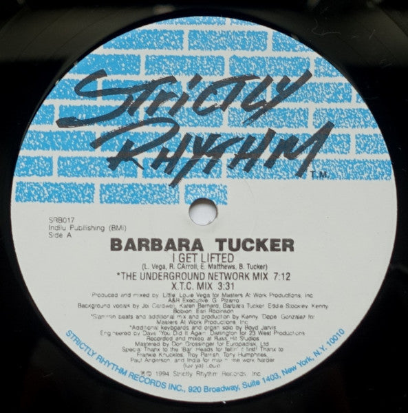 Master Release: I Get Lifted by Barbara Tucker