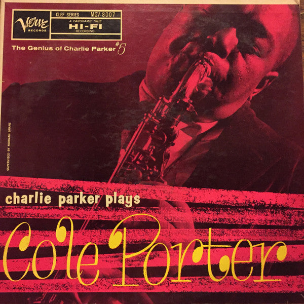 Release: Charlie Parker Plays Cole Porter-Vinyl-US-1957-MGV-8007, MG V-8007-11413183