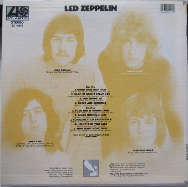 Release: Led Zeppelin-Vinyl-US-None-SD 19126-19531519