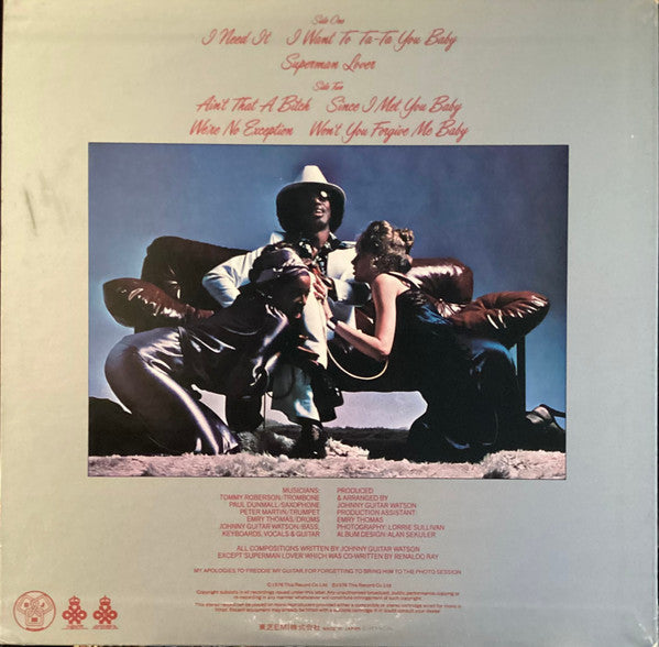 Master Release: Ain't That A Bitch by Johnny Guitar Watson