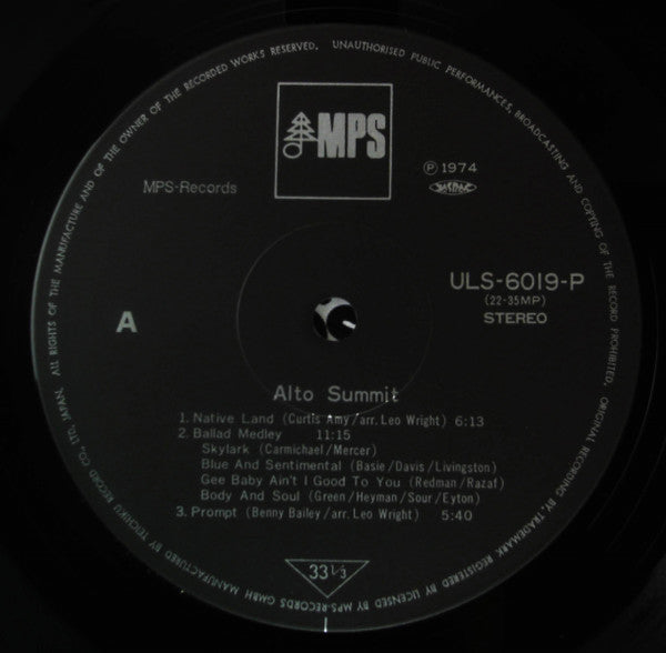 Alto Summit