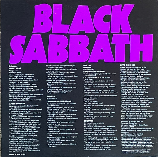 Release: Master Of Reality-Vinyl-Japan-1980-SP18-5012-29787298
