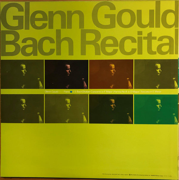 Release: Glenn Gould Bach Recital-Vinyl-Japan-1974-SOCL 1097-15433136