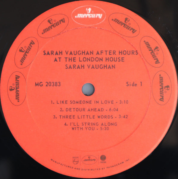 After Hours At The London House