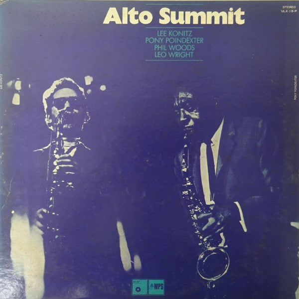 Release: Alto Summit-Vinyl-Japan-1974-ULX-19-P-31336663