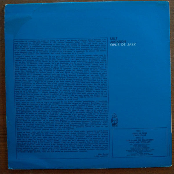 Release: Opus De Jazz-Vinyl-France-None-BYG 529 104-24614876