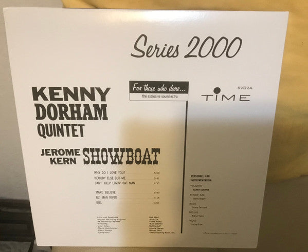 Master Release: Jerome Kern Showboat by The Kenny Dorham Quintet