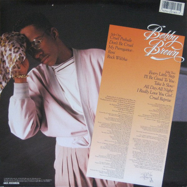 Master Release: Don't Be Cruel by Bobby Brown