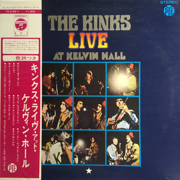 Release: Live At Kelvin Hall-Vinyl-Japan-1969-YS-2196-Y, YS-2196-Y-13945545