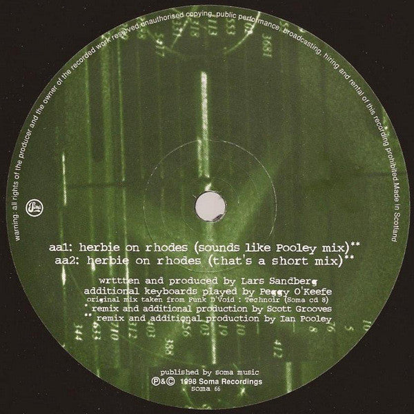 Master Release: Herbie On Rhodes by Funk D'Void