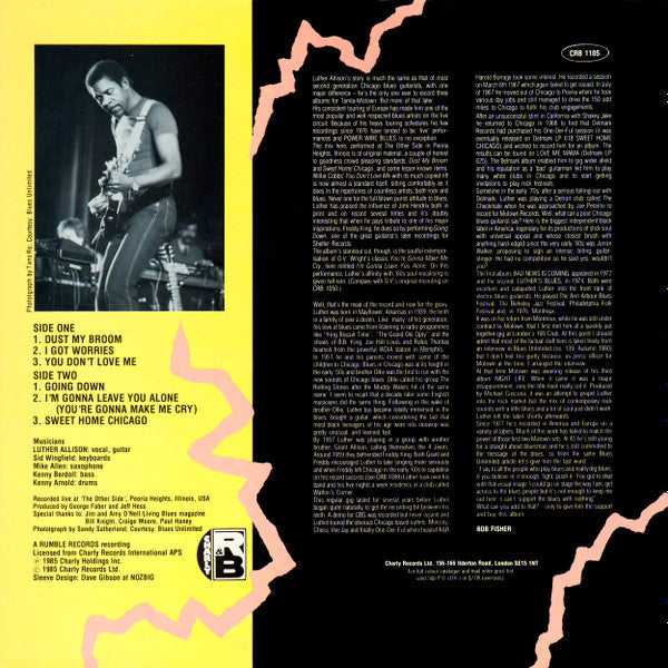 Master Release: Power Wire Blues by Luther Allison