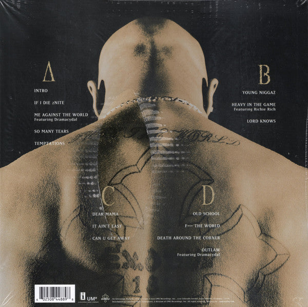 Master Release: Me Against The World by 2Pac