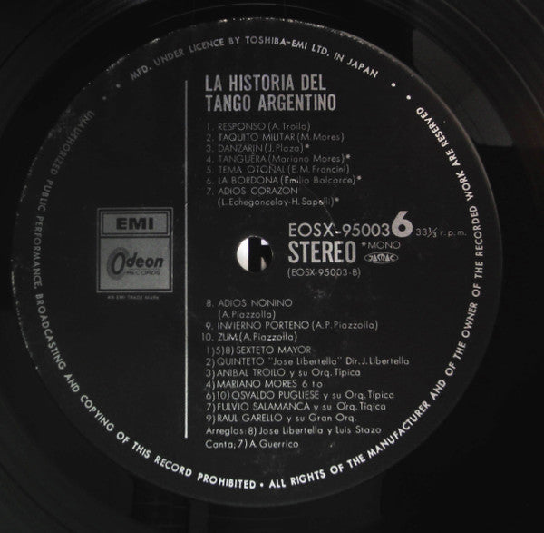 La Historia Del Tango Argentino