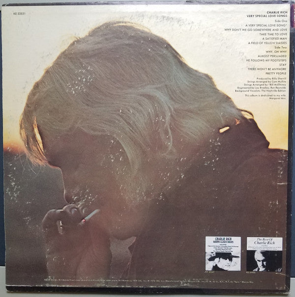 Release: Very Special Love Songs-Vinyl-US-1974-PE 32531, KE 32531-15281206
