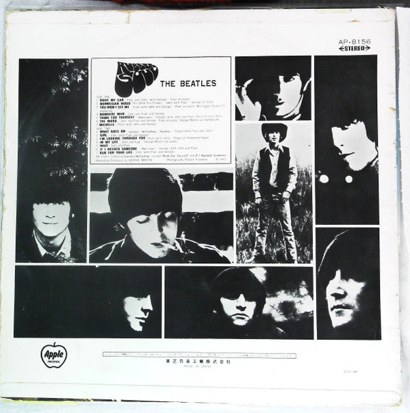 Release: Rubber Soul-Vinyl-Japan-1970-AP-8156-23028083