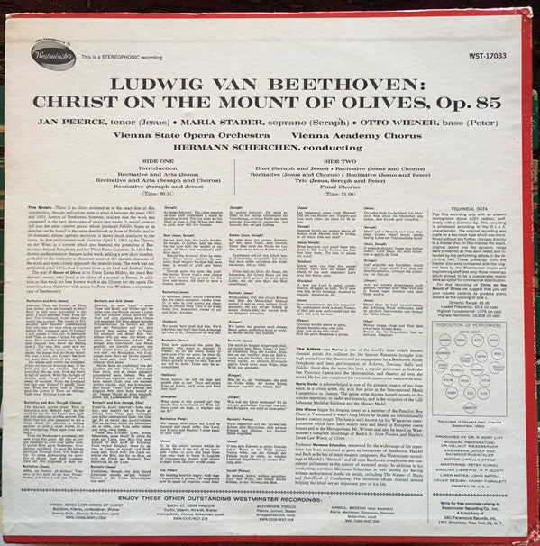 Master Release: Christ On The Mount Of Olives by Ludwig van Beethoven