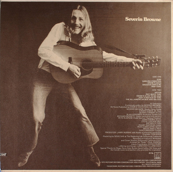 Release: Severin Browne-Vinyl-US-1973-M774L, M 774L-13162569