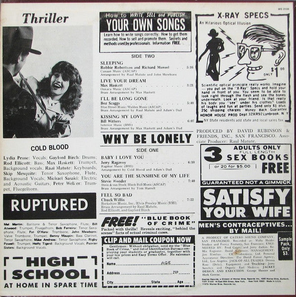 Release: Thriller!-Vinyl-US-1973-MS 2130-20332240