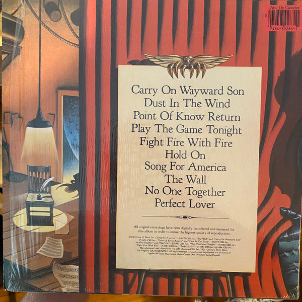 Release: The Best Of Kansas-Vinyl-US-1984-QZ 39283-12641461