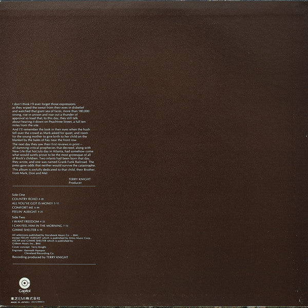 Release: Survival-Vinyl-Japan-1976-ECS-80663-10392002